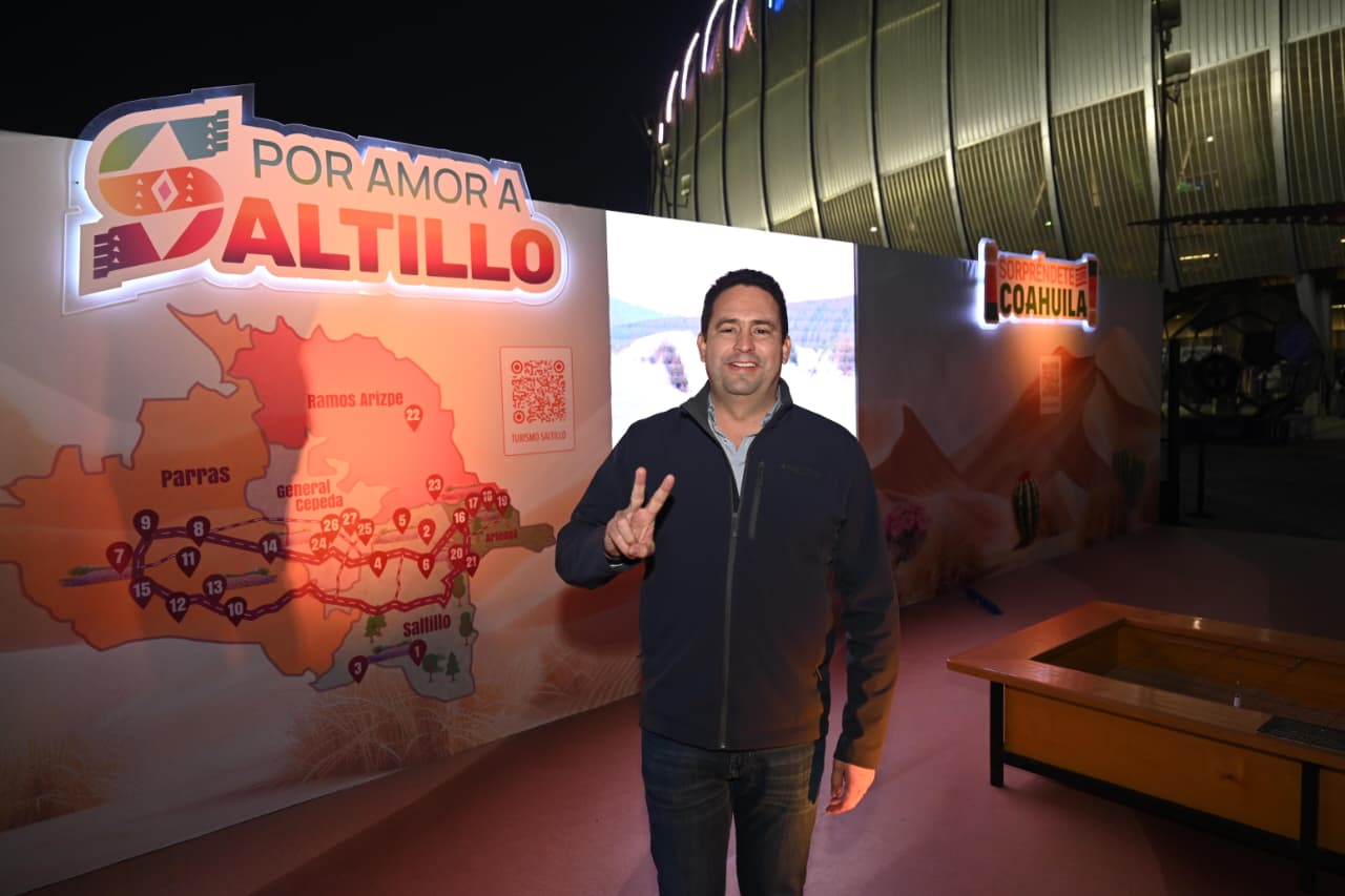 Miles disfrutan stand de Saltillo en el Juego de Leyendas, en Estadio BBVA