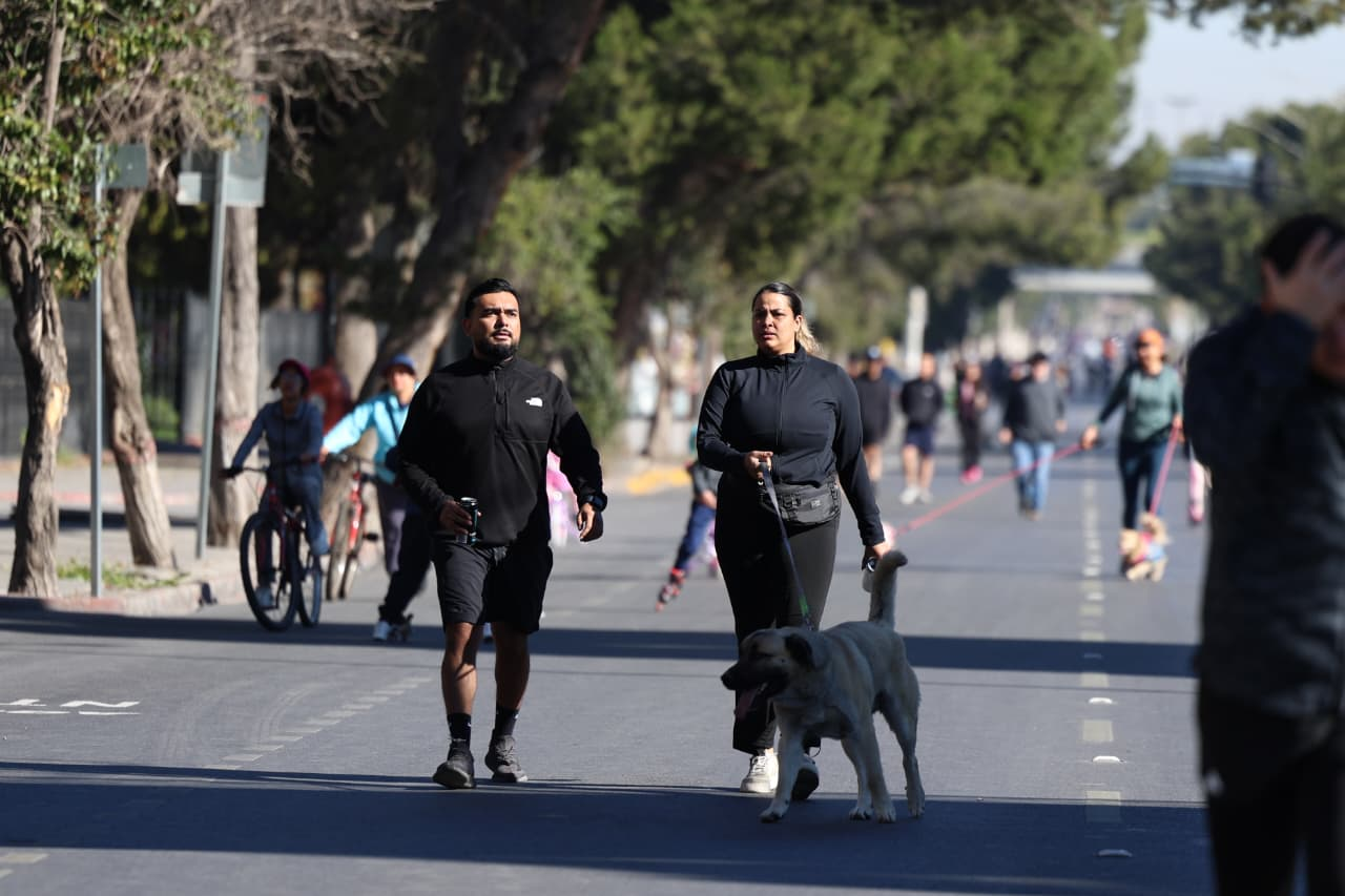 Inician el año con activación física en la Ruta Recreativa