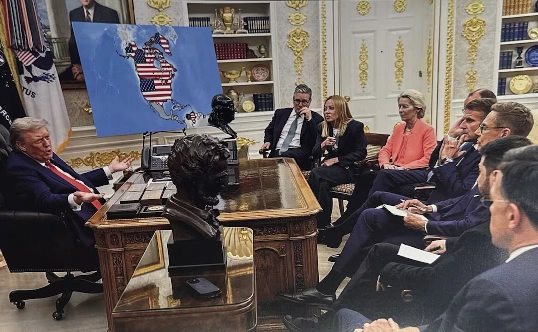Venezuela tilda de «fake» el mapa compartido por Trump; países de América aparecen con bandera de EU