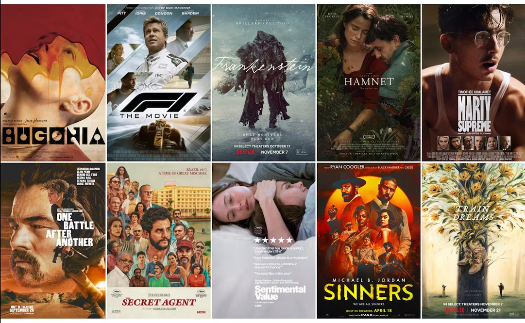 Premios Oscar 2026: De qué tratan y dónde ver las 10 cintas nominadas a Mejor Película
