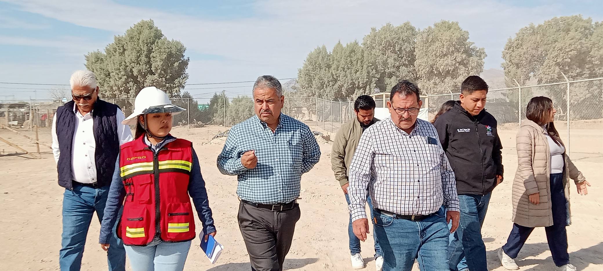SUPERVISA LEIJA AVANCES EN PLANTA TRATADORA DE AGUAS