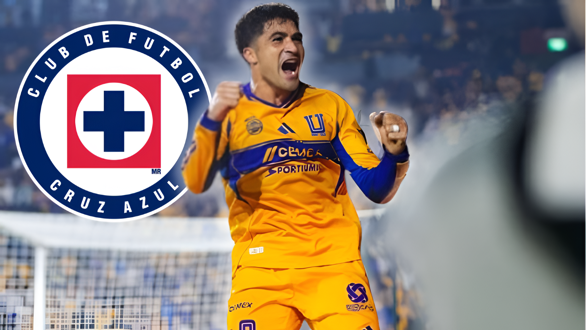 Nicolás Ibáñez, registrado como nuevo jugador de Cruz Azul
