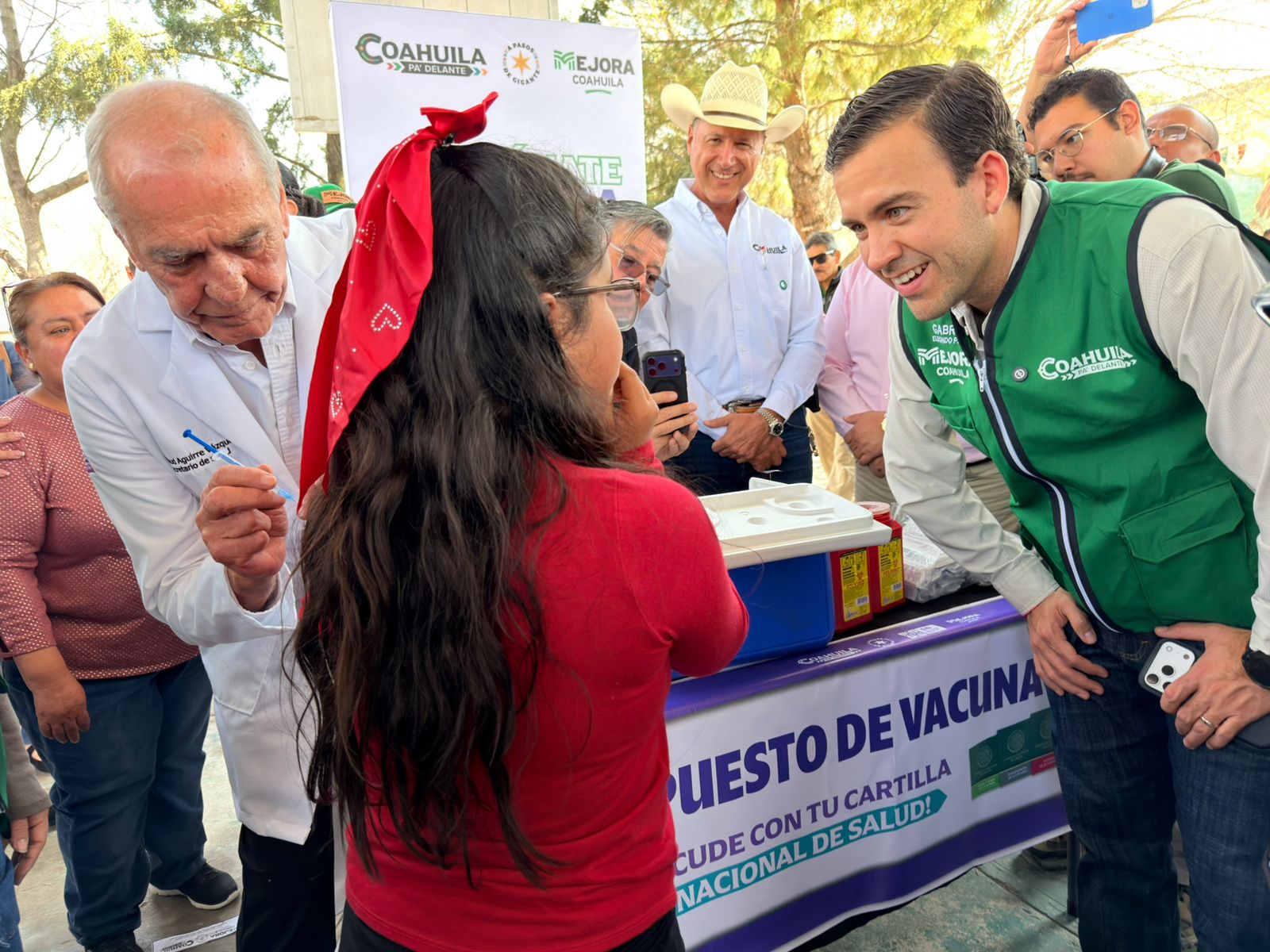 REFUERZAN EN COAHUILA SALUD DE LA NIÑEZ CON VACÚNATE EN TU ESCUELA