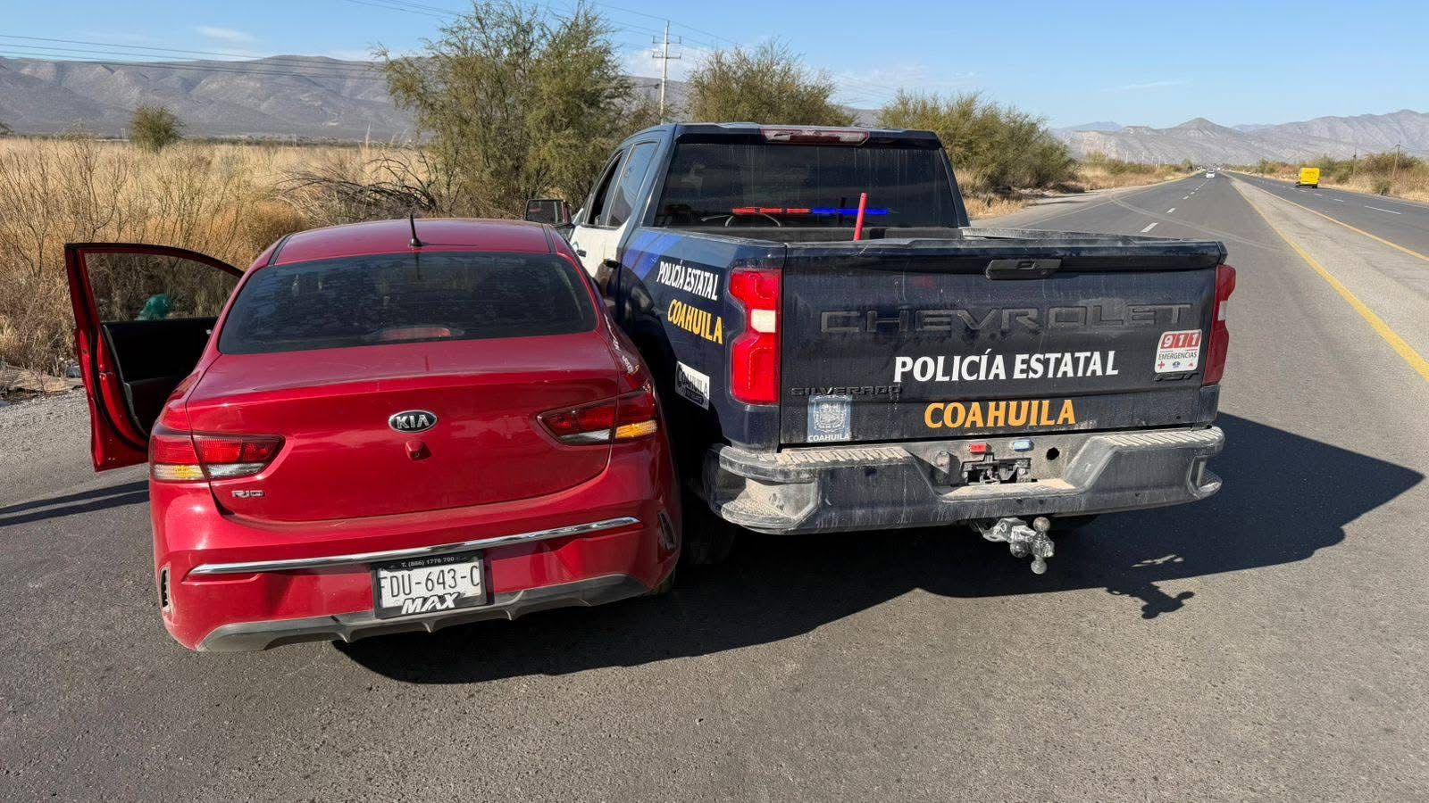 Cae en persecución tras raptar a su ex pareja