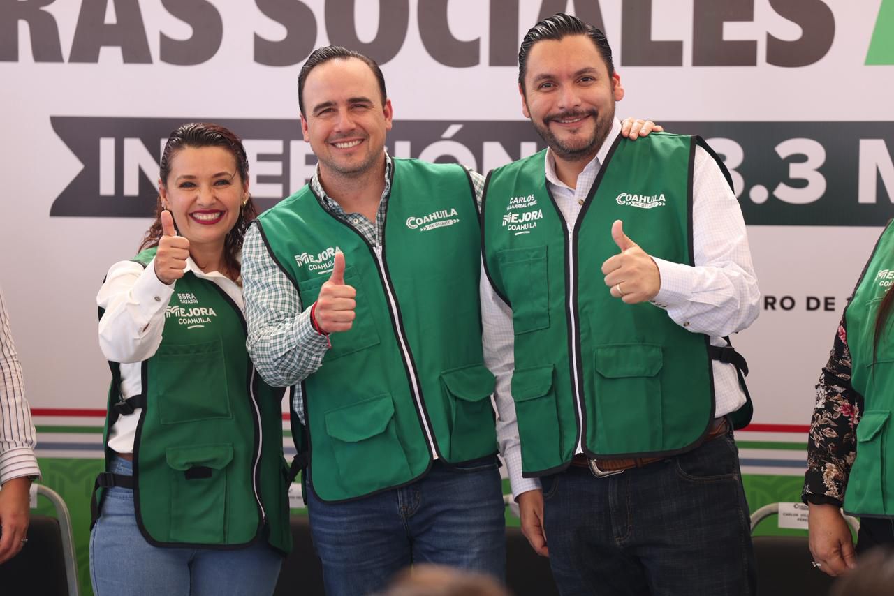 ENTREGAN ‘OBRAS SOCIALES A PASOS DE GIGANTE’ EN TODAS LAS REGIONES