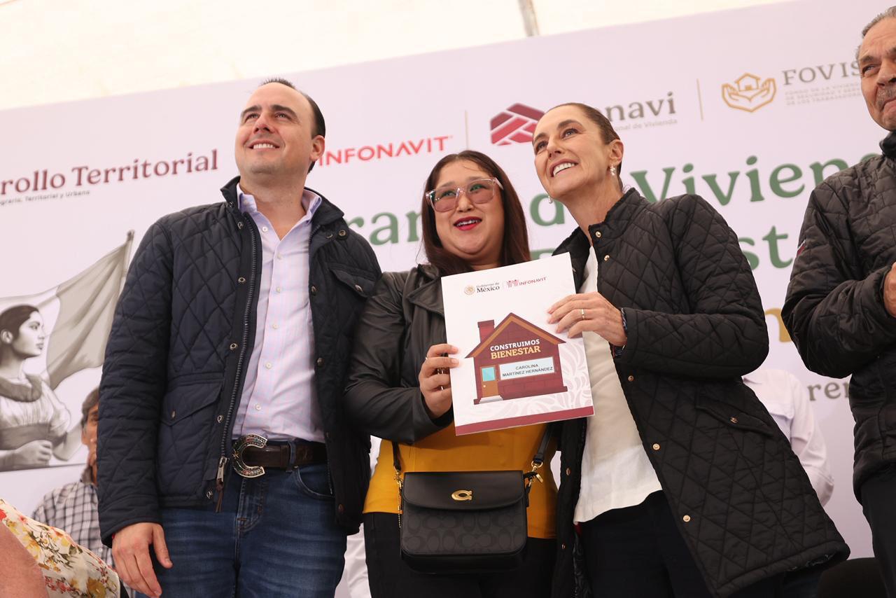 LOGRAN LA ENTREGA DE VIVIENDAS EN MONCLOVA