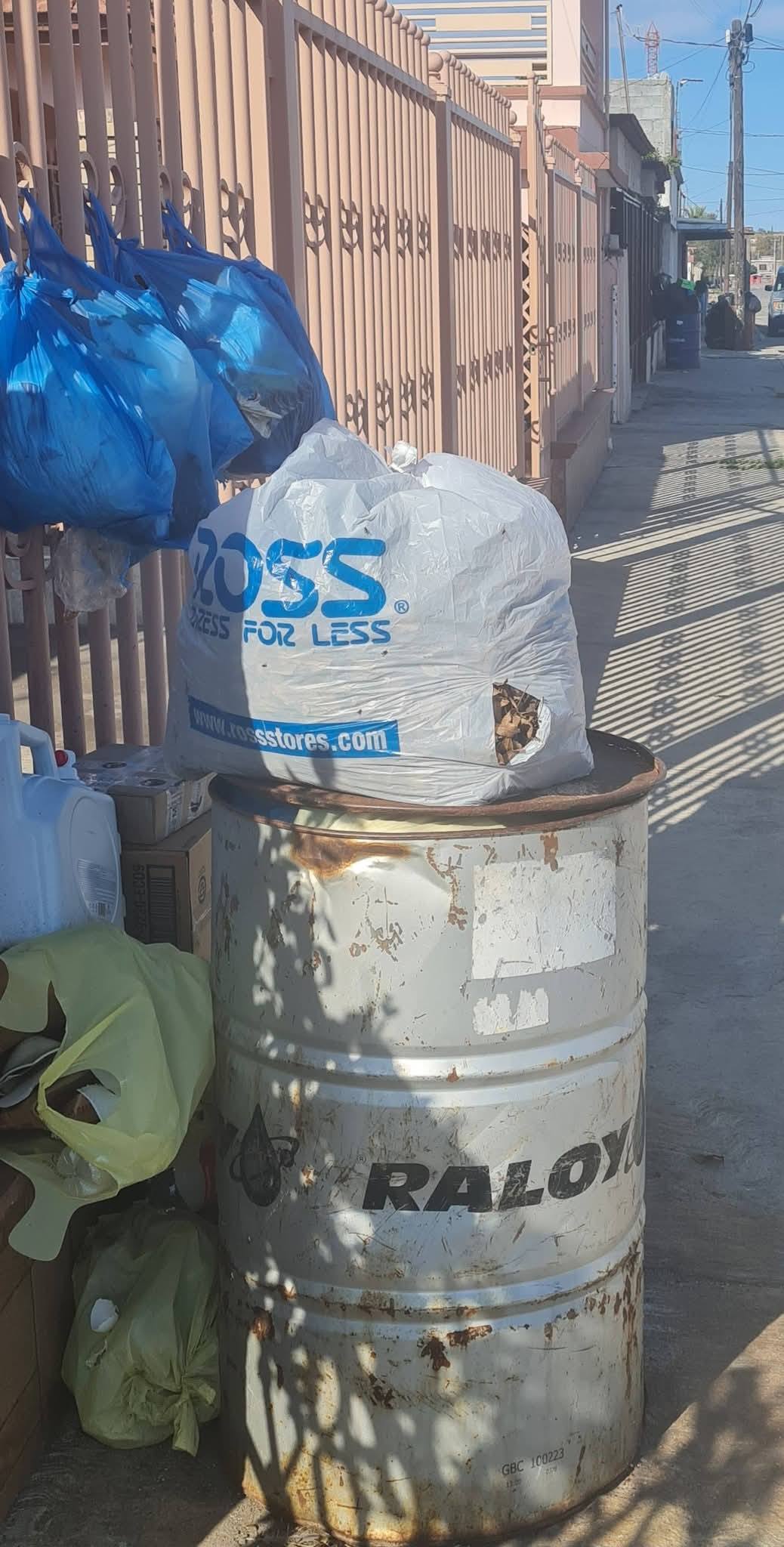 Alerta riesgo sanitario por basura en Nueva Rosita