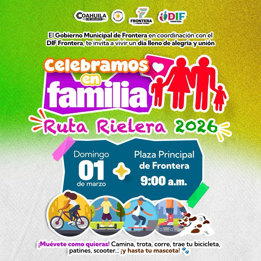 Invitan a la Caminata por Día de la Familia
