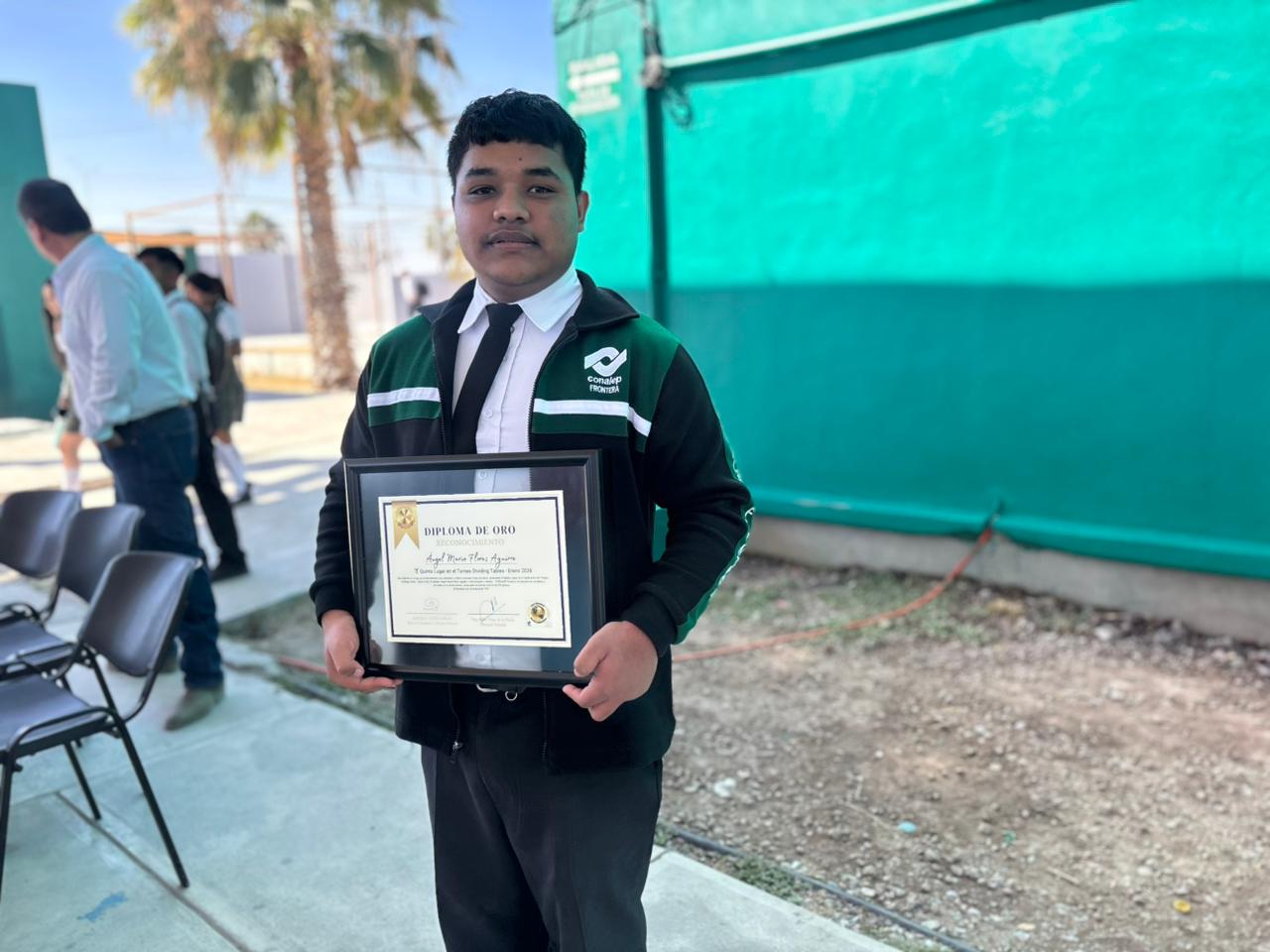 Obtiene alumno del Conalep quinto lugar a nivel mundial