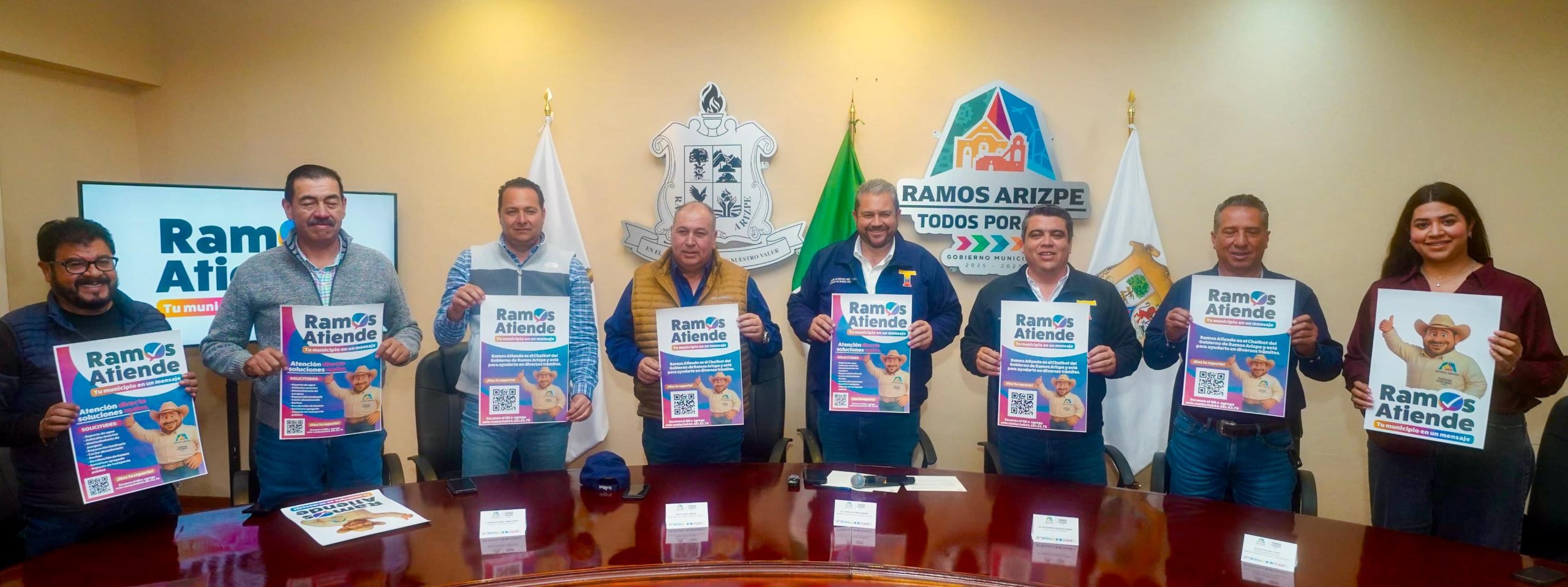 Presenta Tomás Gutiérrez el programa Ramos Atiende