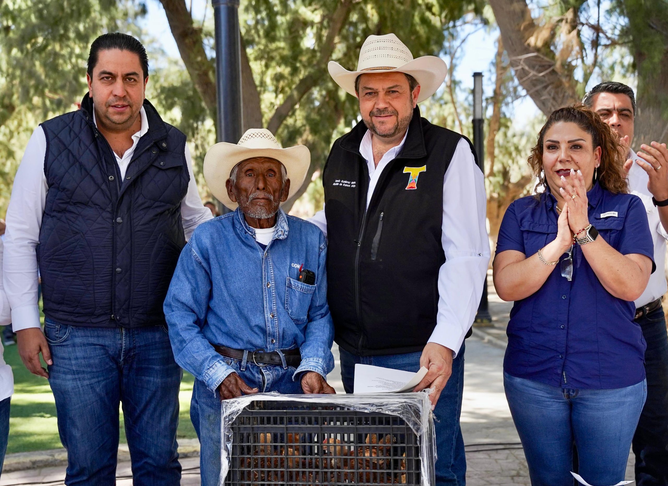 Fortalece Tomás Gutiérrez el campo de Ramos Arizpe