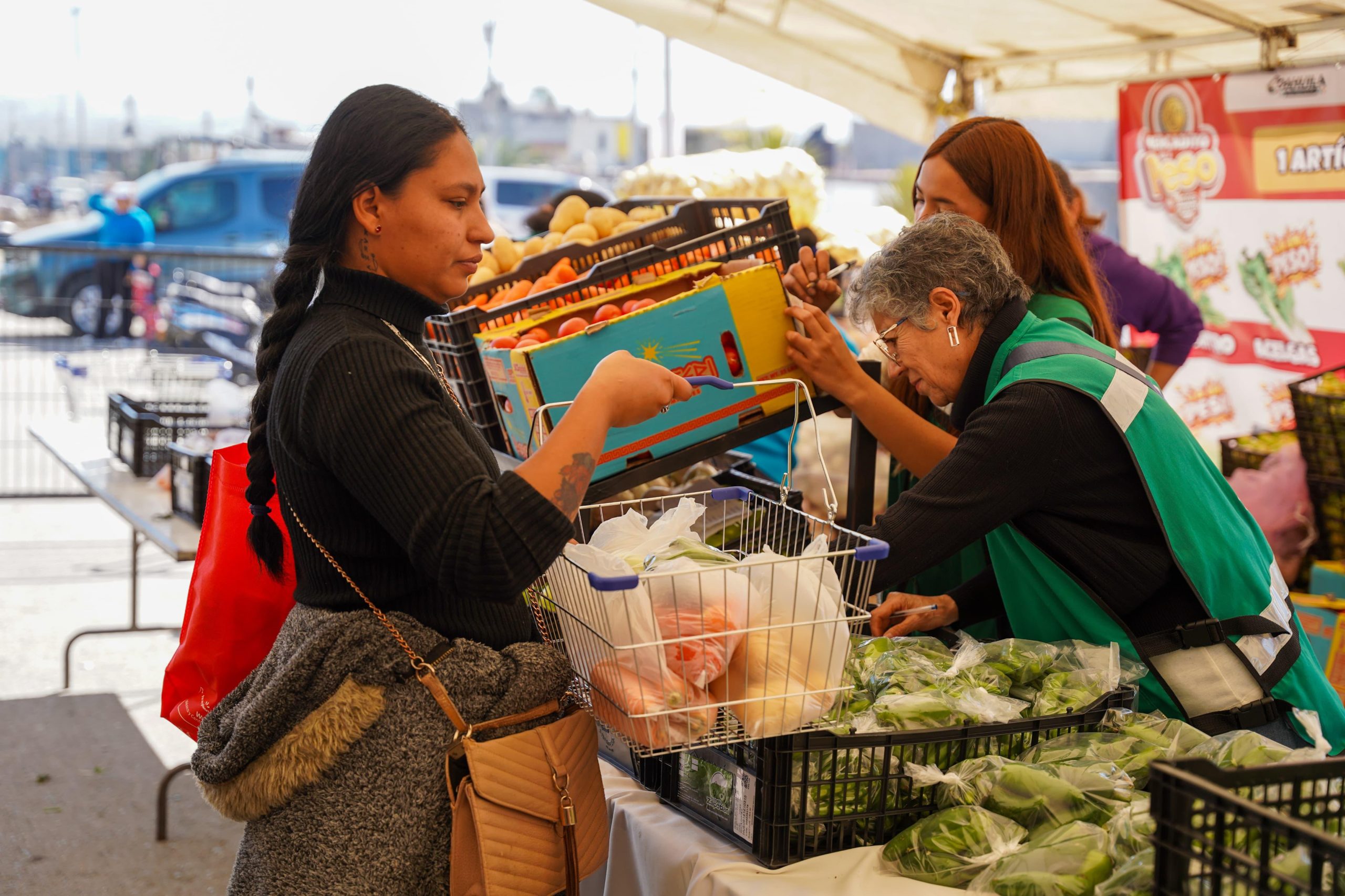 Va de nuevo en Ramos el mercadito de a Peso