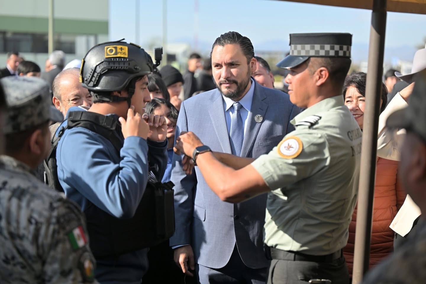 Agradece Carlos Villarreal apoyo de Fuerzas Armadas
