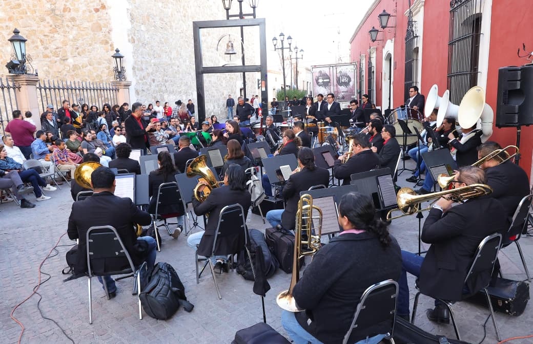 Llega cultura al centro histórico