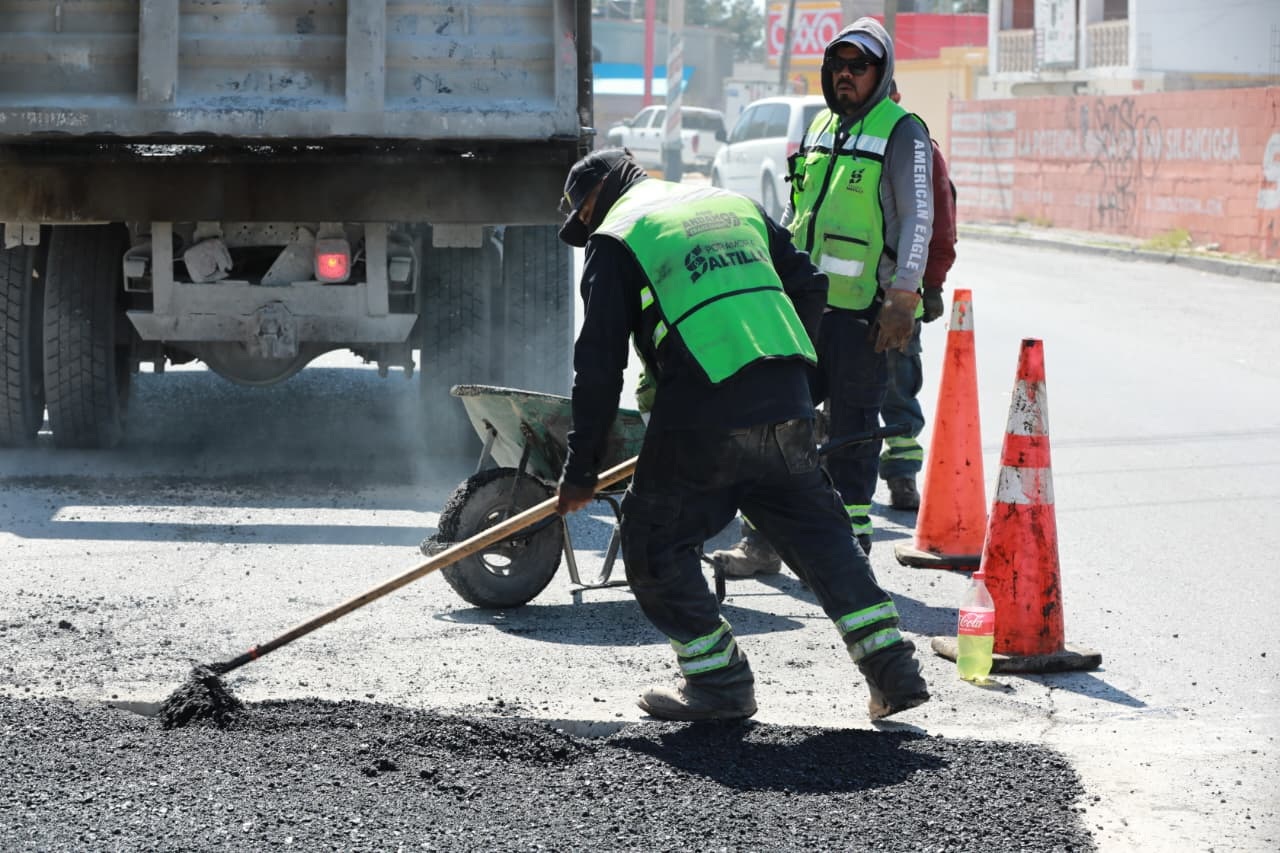 Intensifica Saltillo trabajos en la Calzada Antonio Narro