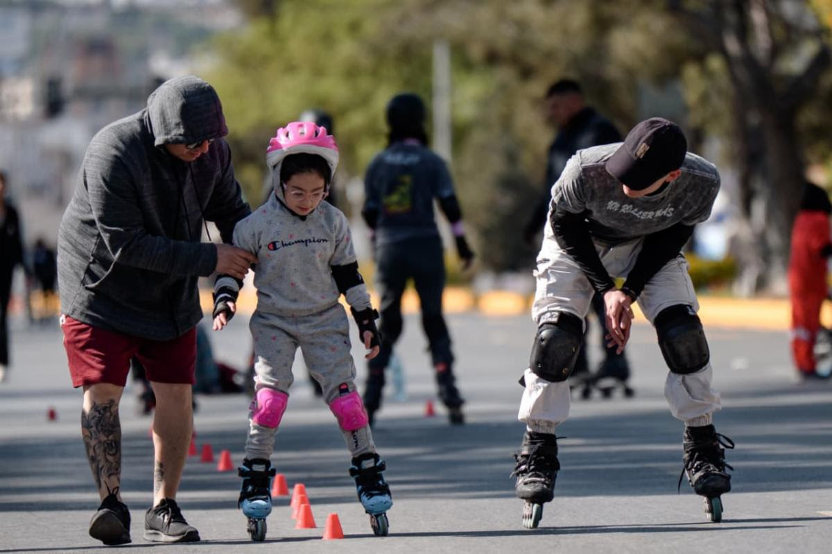 Se activan saltillenses con la Ruta Recreativa