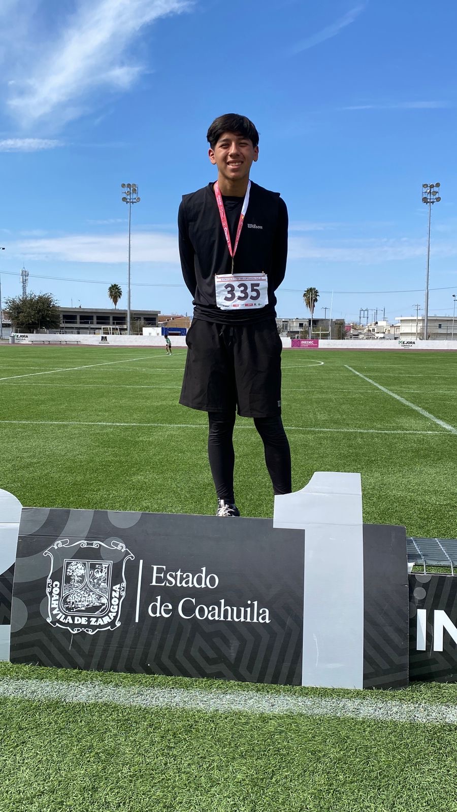 MATEO CARRANZA VÁZQUEZ ES LA GRAN PROMESA DEL ATLETISMO COAHUILENSE