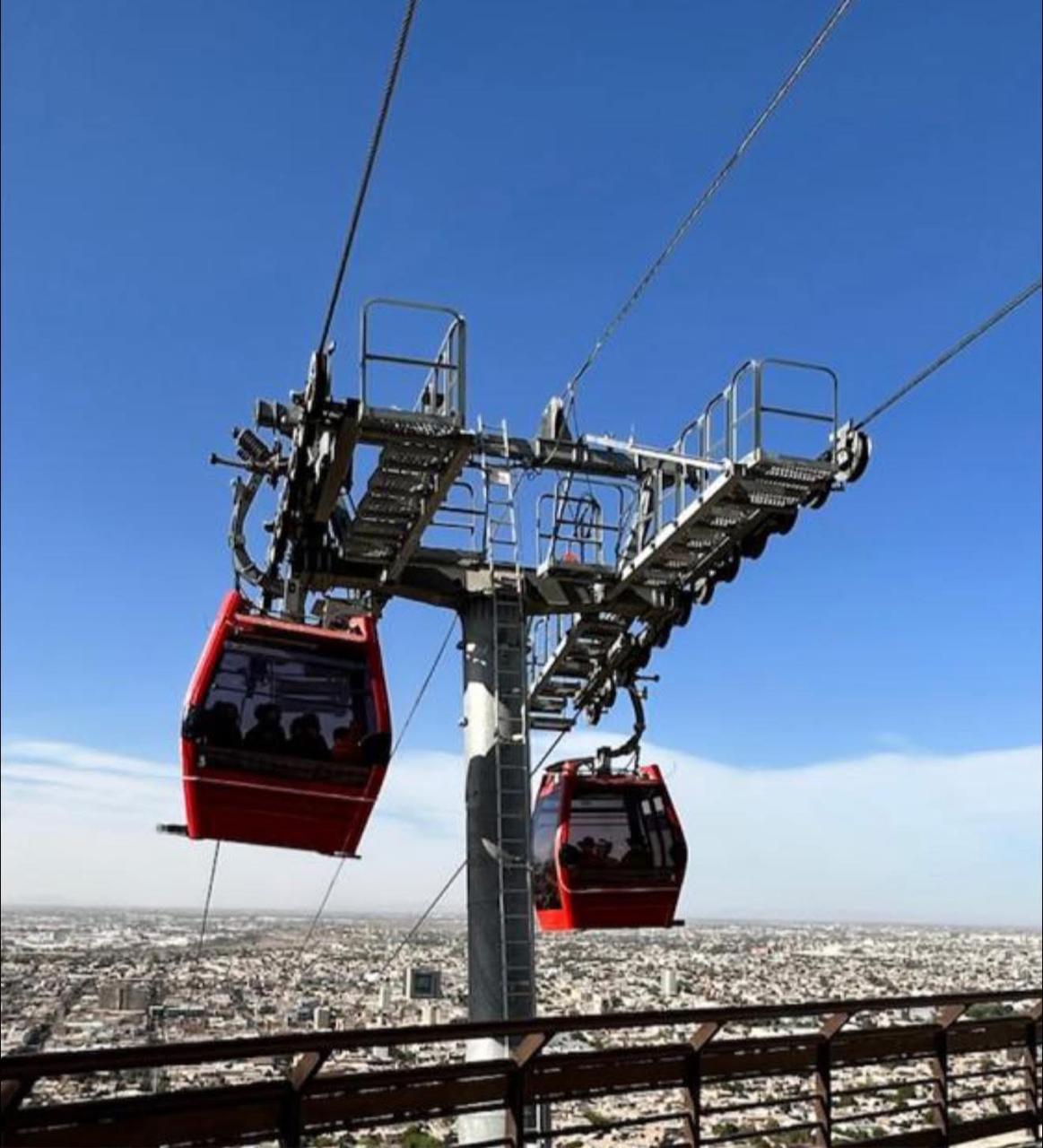 Listo el teleférico para visitas en semana santa