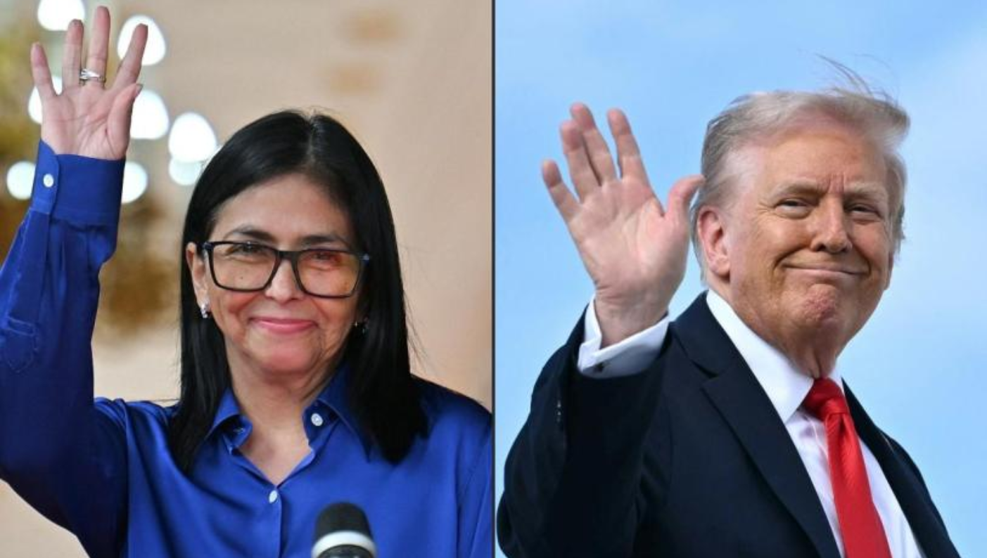 Trump visitará Venezuela: «Tenemos una muy buena relación con la presidenta»