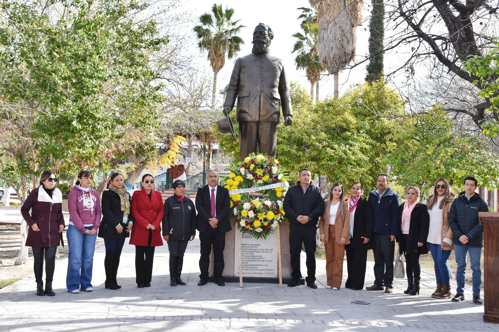 CON ACTO CÍVICO CONMEMORA CUATRO CIÉNEGAS LA PROMULGACIÓN DE LA CONSTITUCIÓN DE 1917