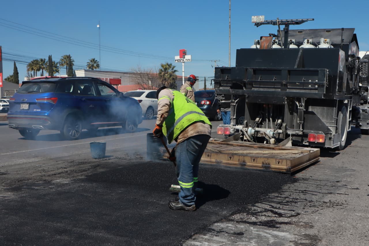 Intensifica Municipio rehabilitación de los principales bulevares de Saltillo