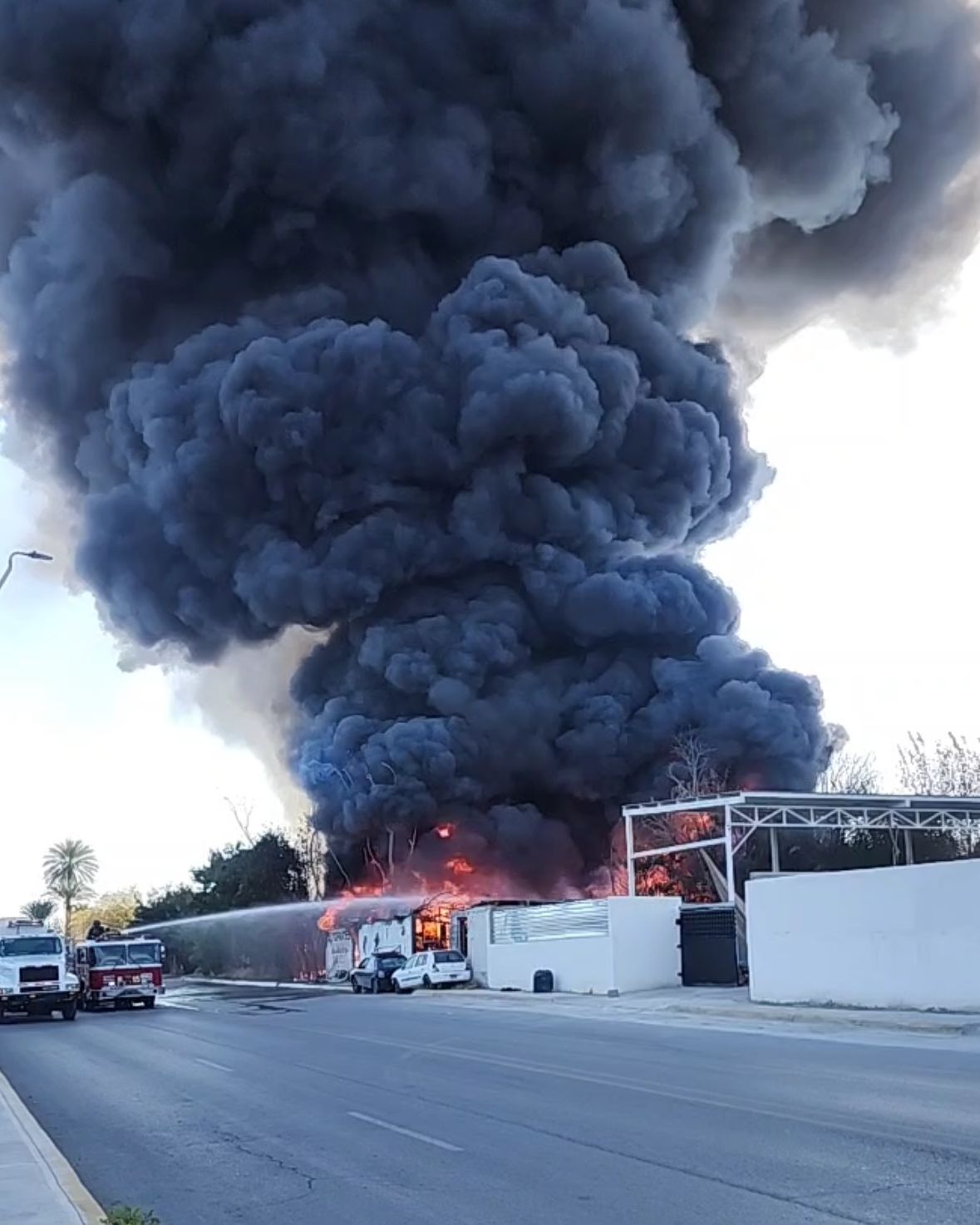 Calentaba su comida y desata infierno en yonque