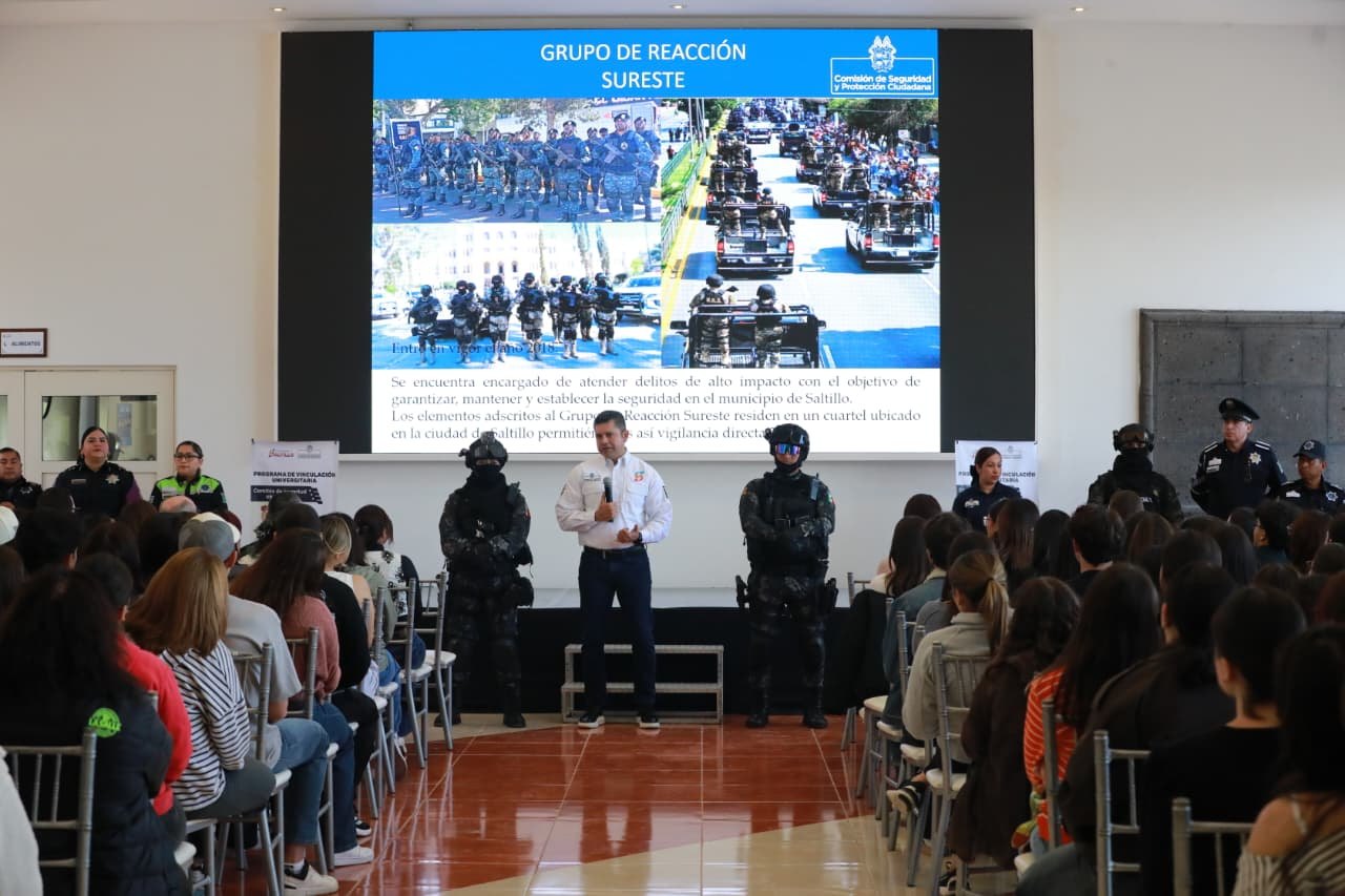 Se unen Comisaría y Ejército en visita a estudiantes