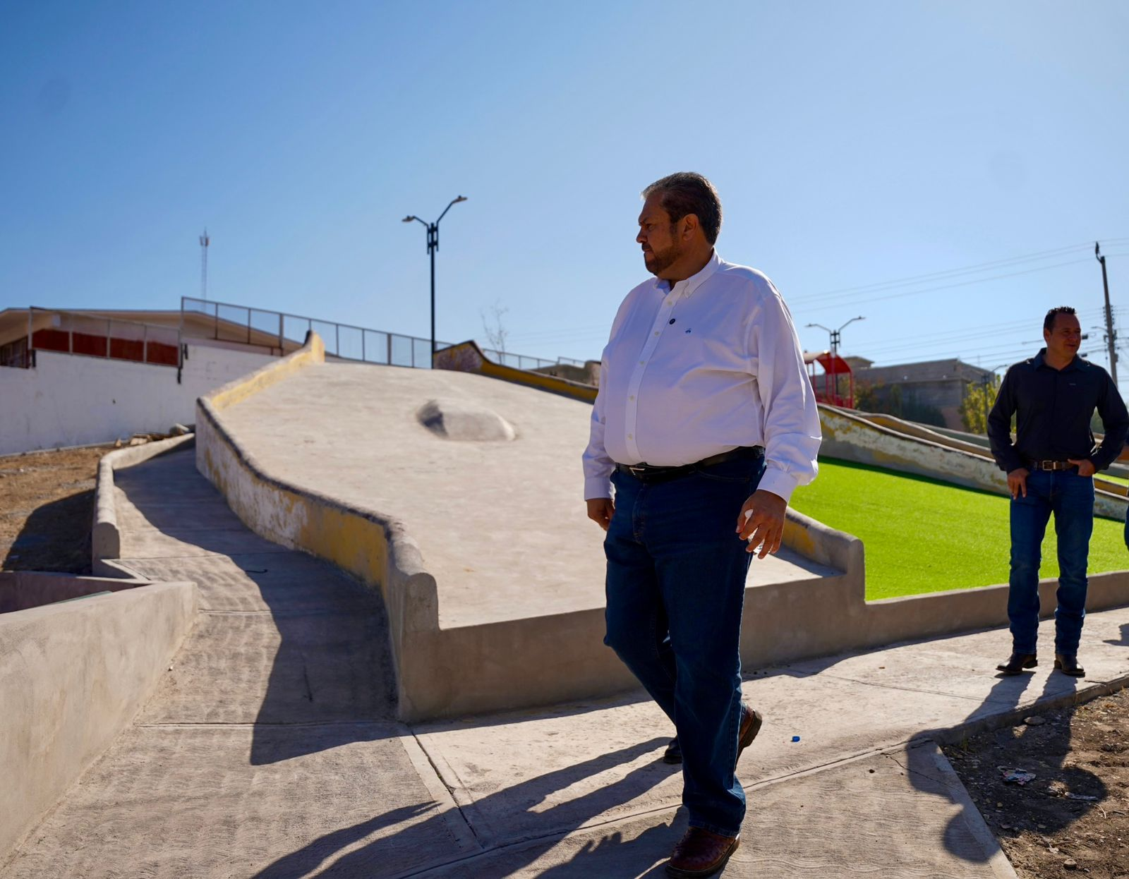 Remodelación de plazas revitaliza sectores y fortalece el tejido social en Ramos Arizpe