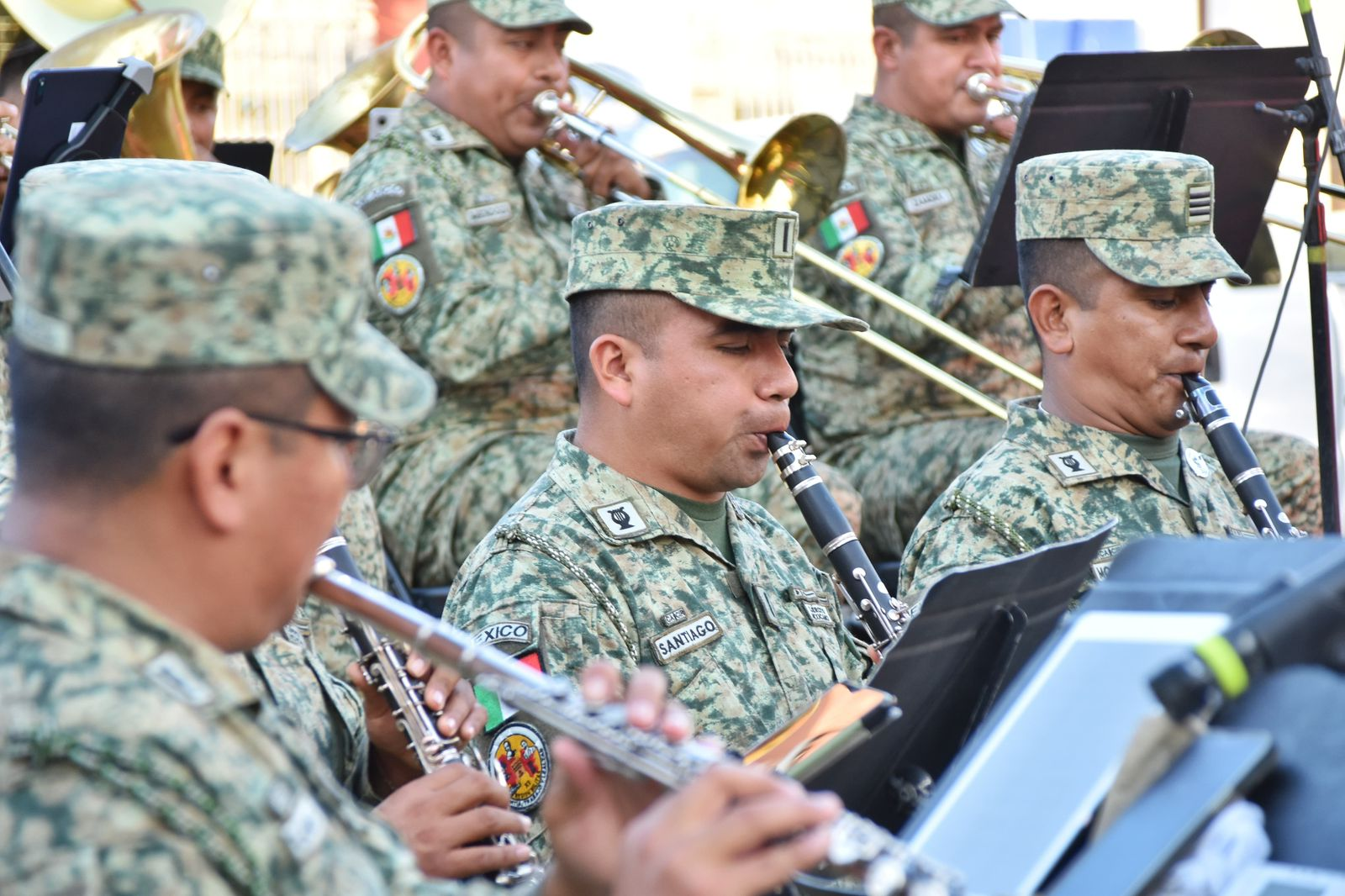 CONCIERTO DEL EJÉRCITO MEXICANO UNE A FAMILIAS DE CUATRO CIÉNEGAS