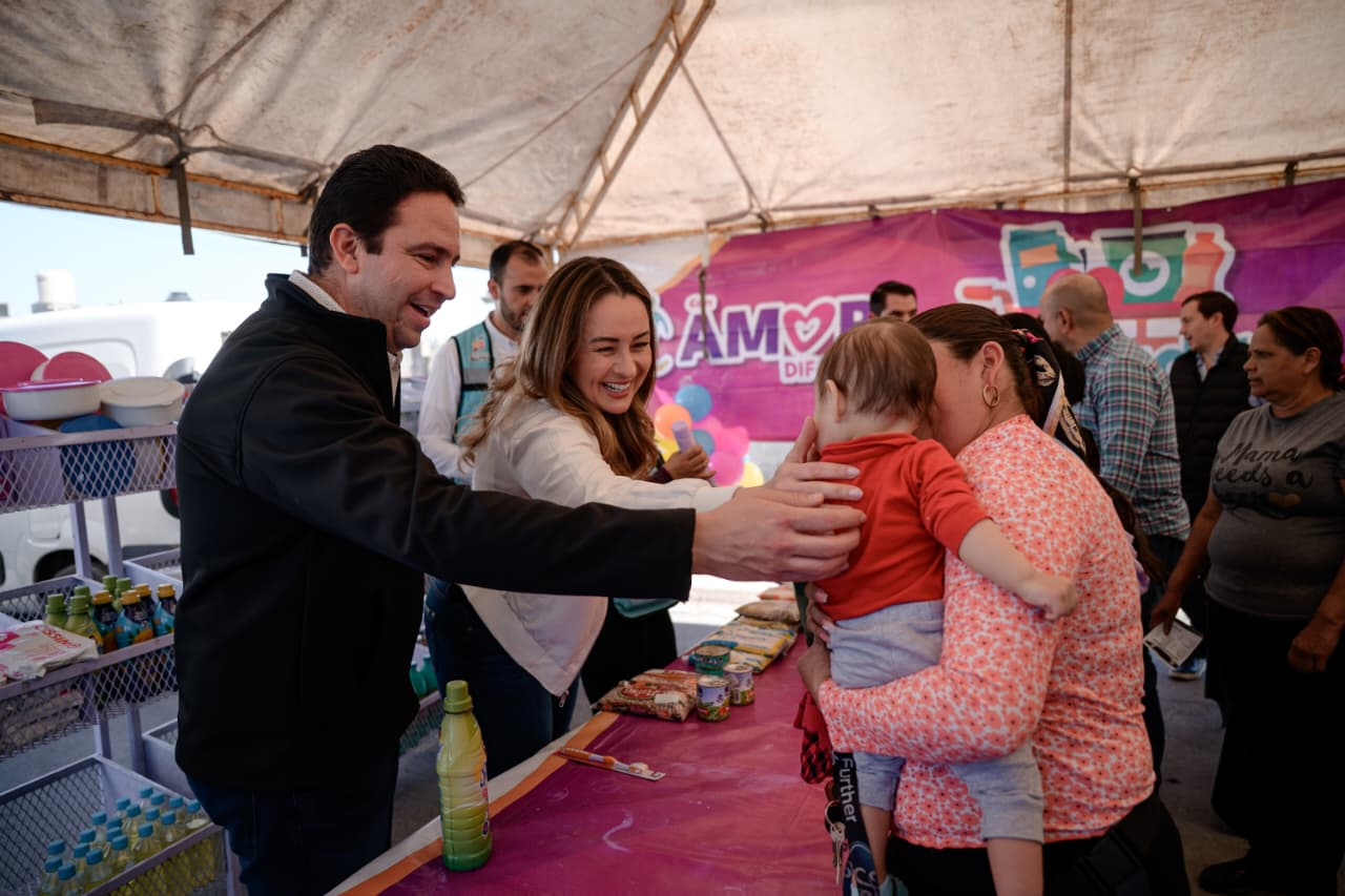 Llevan Javier y Luly Amor en Movimiento y Brigada DIF a la Niños Héroes