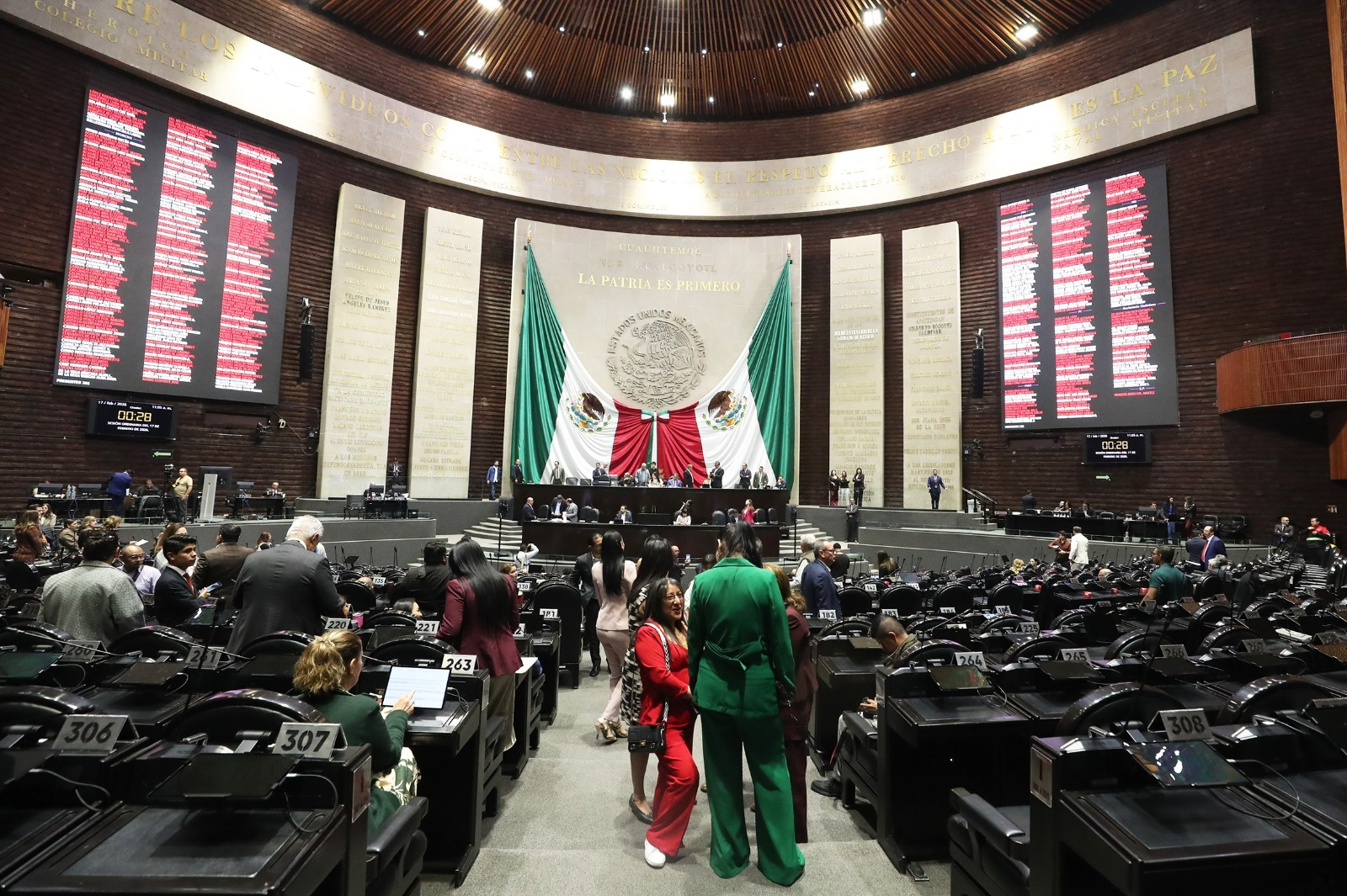 La Cámara de Diputados emitió declaratoria de publicidad de diez dictámenes, para su posterior discusión en el Pleno
