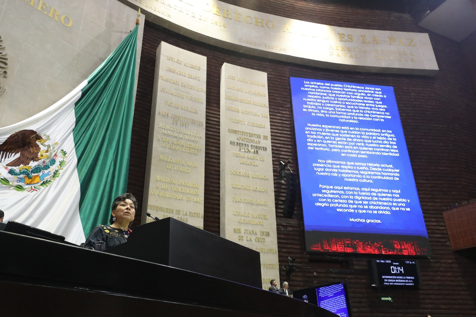 La defensa del territorio y la recuperación de la lengua, retos que enfrentamos: hablante de úza