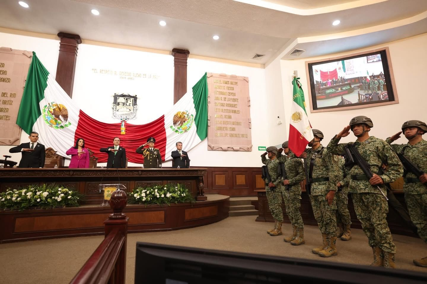 Cuatro Ciénegas honra al Ejército Mexicano en su 113 aniversario