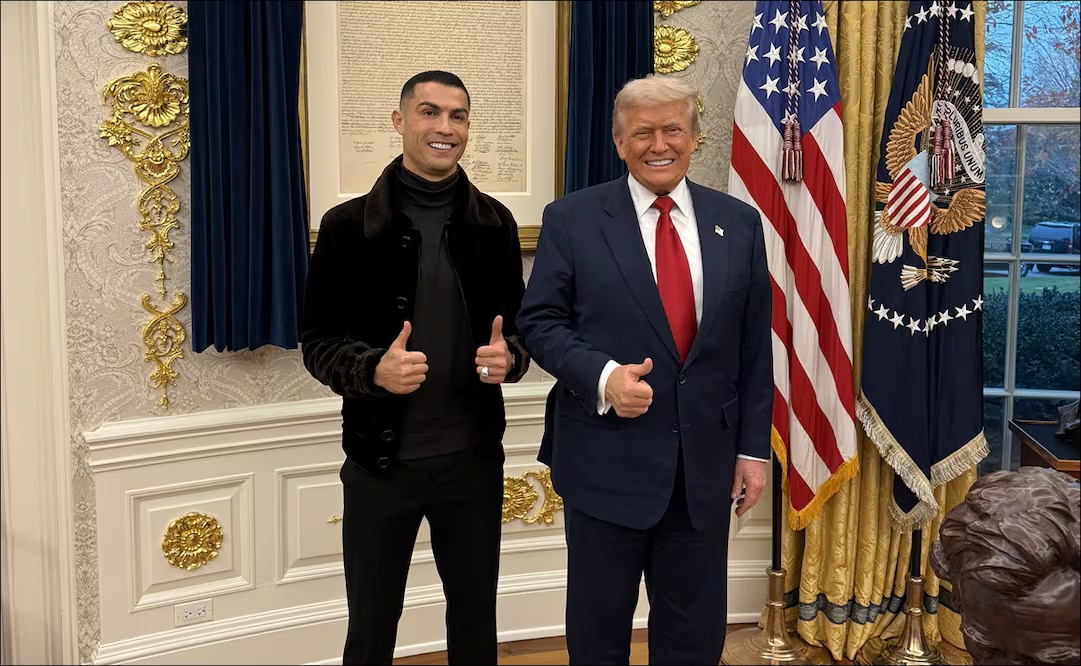 Donald Trump le manda un mensaje a Cristiano Ronaldo: «Eres el mejor de todos los tiempos»