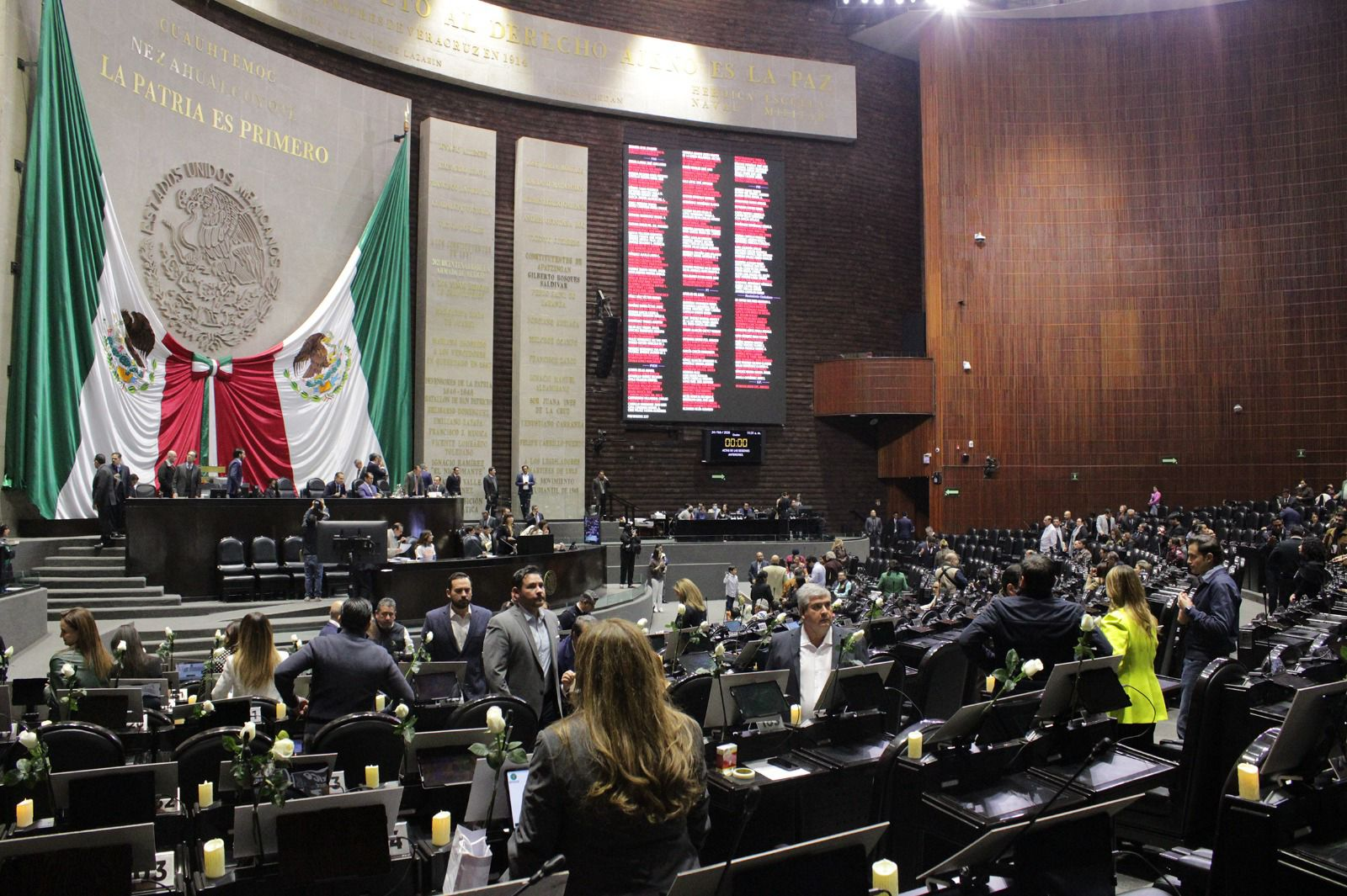 La Cámara de Diputados recibió y turnó a comisiones dos iniciativas de la presidenta de la República