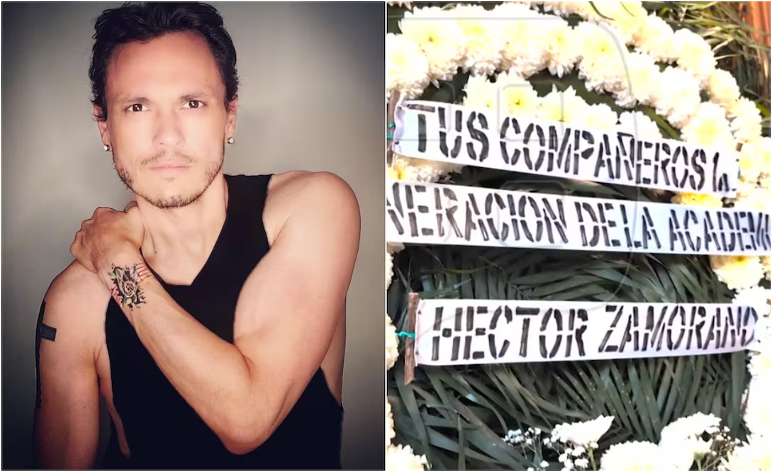 Papá de Héctor Zamorano habla del motivo de su muert3; exacadémicos envían flores a su funeral