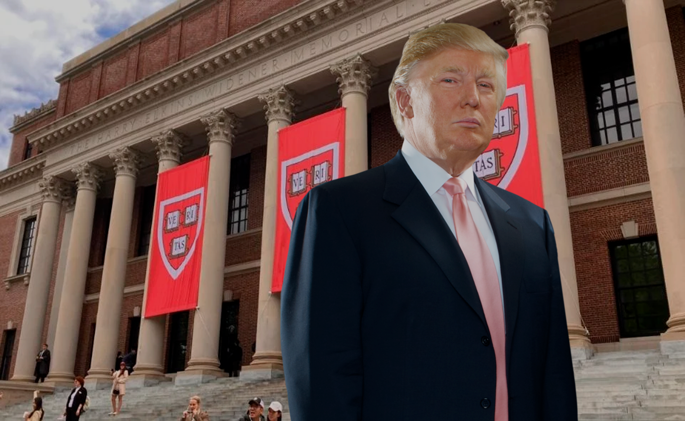 Trump exige una compensación de mil millones de dólares a la Universidad de Harvard
