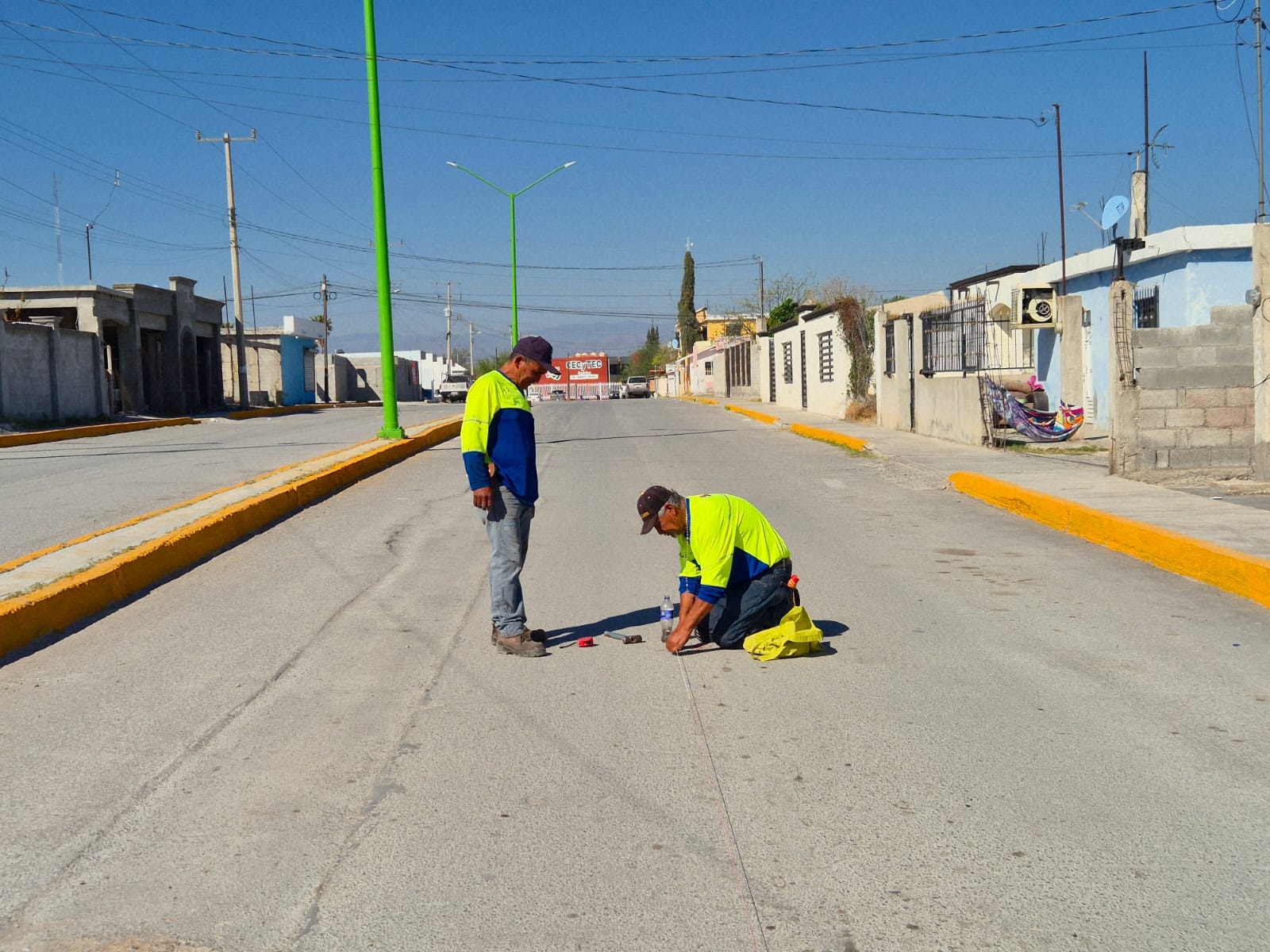 REFUERZA YESICA ACCIONES PARA MEJORES VIALIDADES EN CASTAÑOS