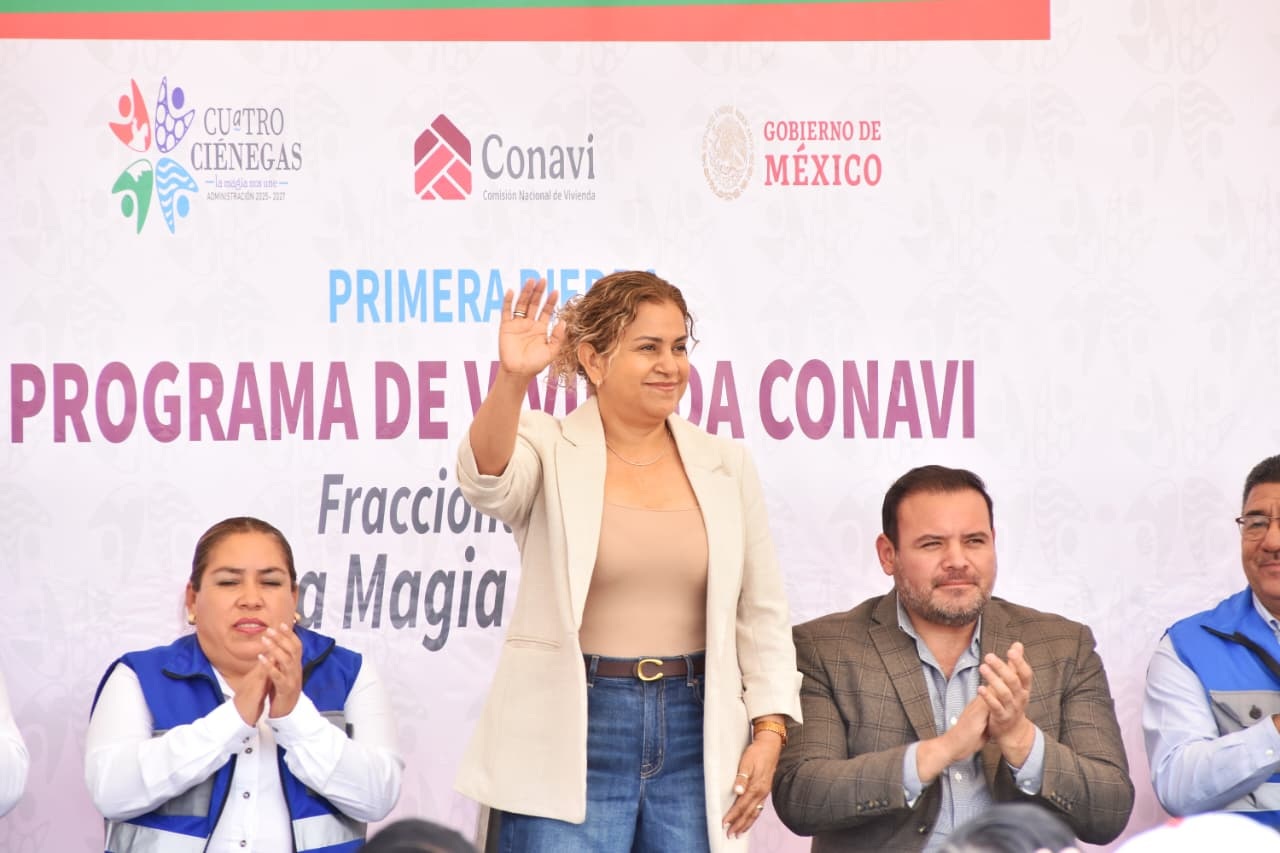 Arranca la construcción de 118 viviendas en Ciénegas