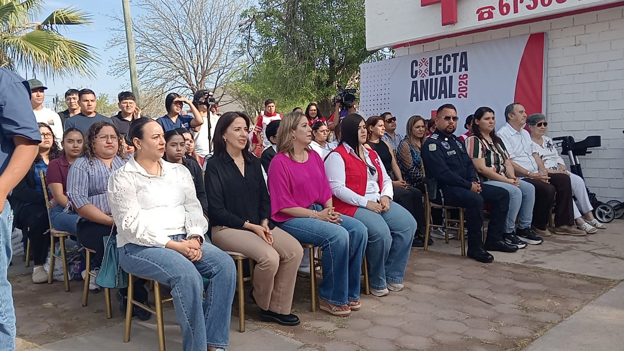 Arranca colecta anual Cruz Roja en Sabinas