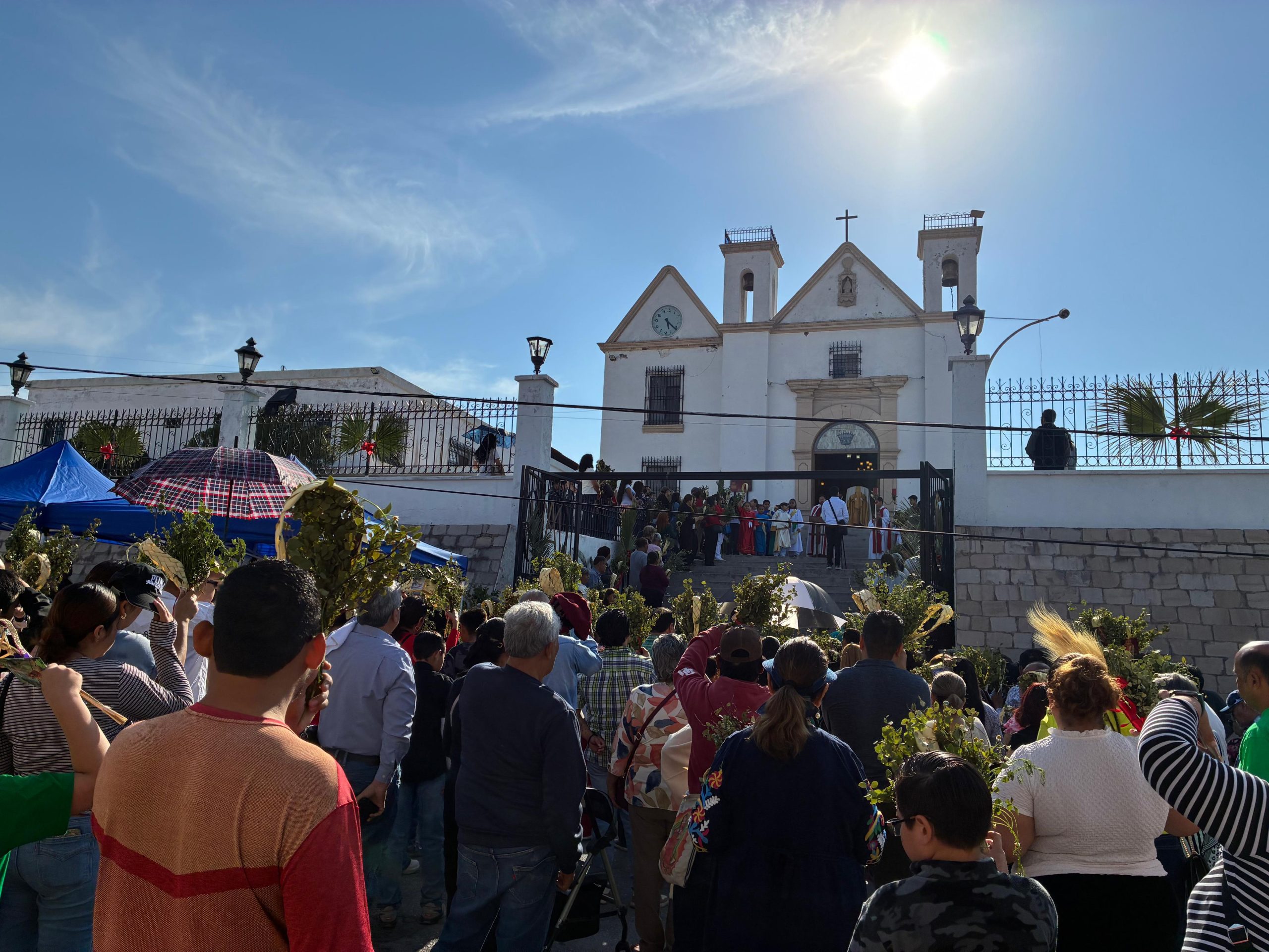 Procesión de fe marca el Domingo de Ramos