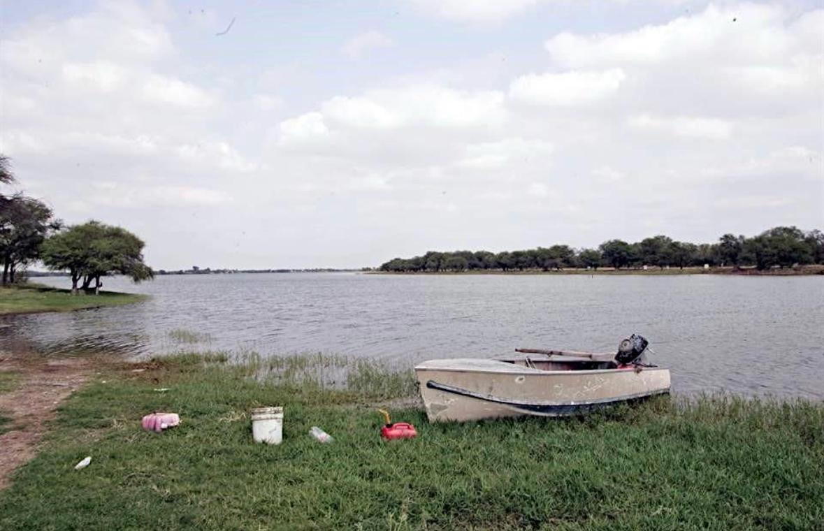 Baja nivel en la presa Salinillas