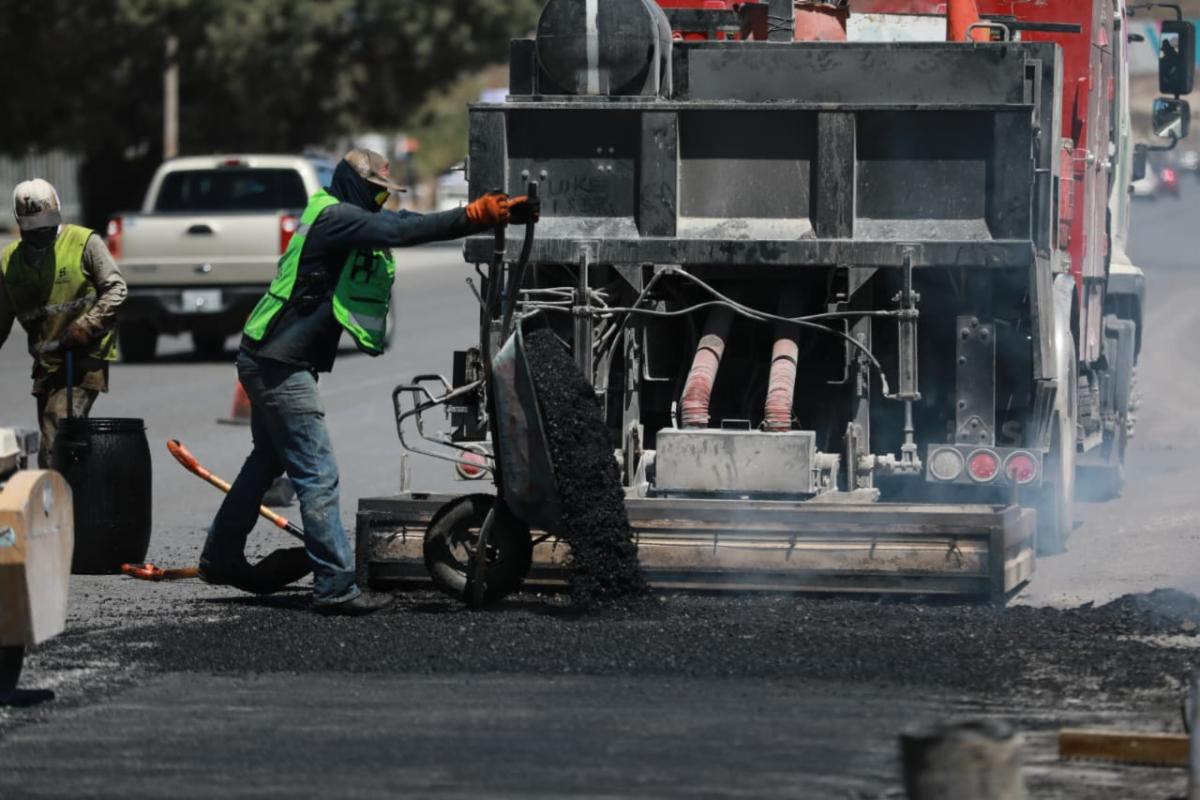 Intensifican rehabilitación vial en la colonia Ignacio Zaragoza