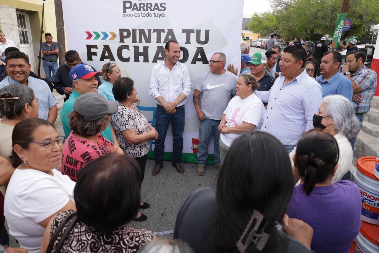 Transformará Parras más de 2 mil fachadas este año