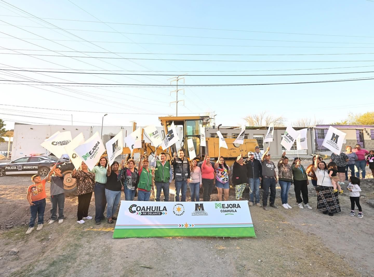 Carlos Villarreal fortalece la infraestructura de Monclova