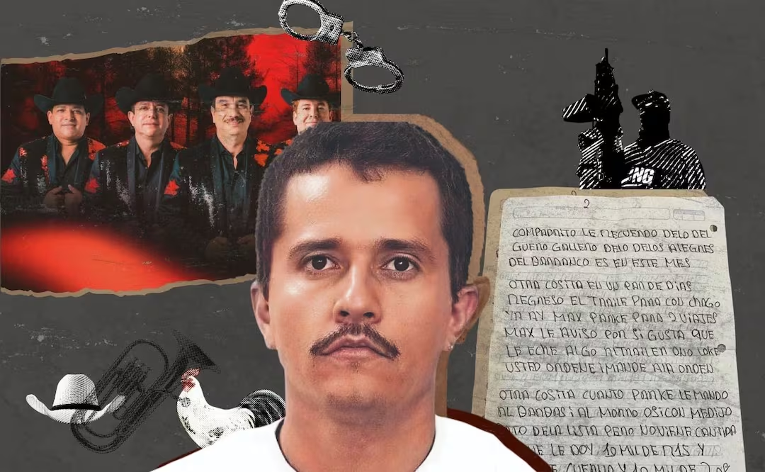 «El Mencho» tenía presentes a Los Alegres del Barranco; en cartas le hablaban el grupo musical que cantaba su corrido