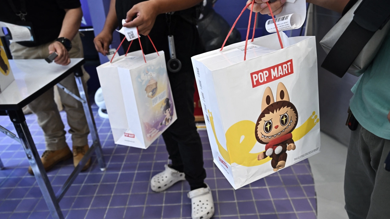 Las acciones de Pop Mart, fabricante de Labubu, se desploman más de 20% tras publicar resultados