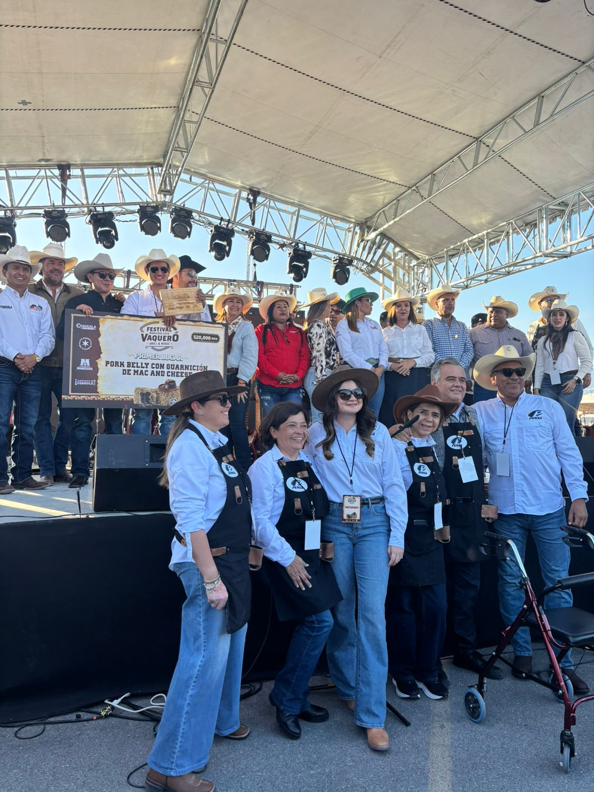 GRAN ÉXITO EN FESTIVAL VAQUERO