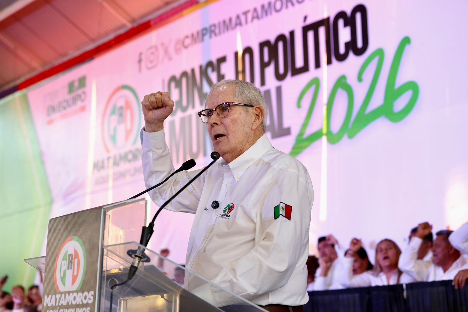 En su aniversario, el PRI Coahuila refrenda su compromiso de seguir cumpliendo.- Carlos Robles