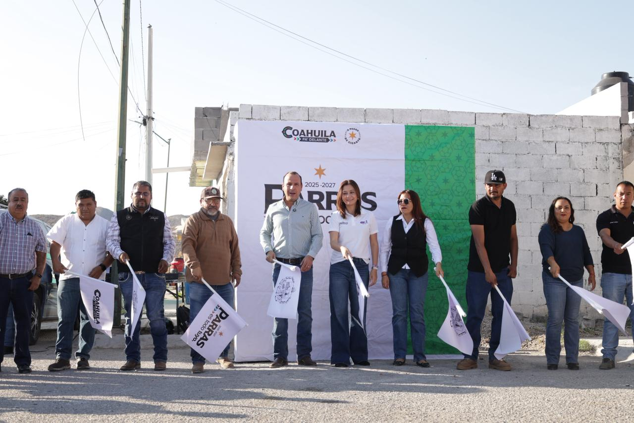Gobierno de Parras realiza brigada integral de limpieza y rehabilitación en colonia Viñedos II